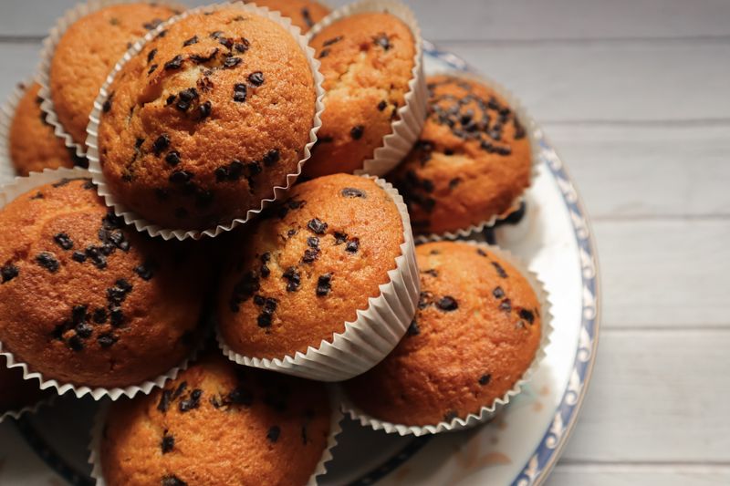 Buttery cornbread muffin side
