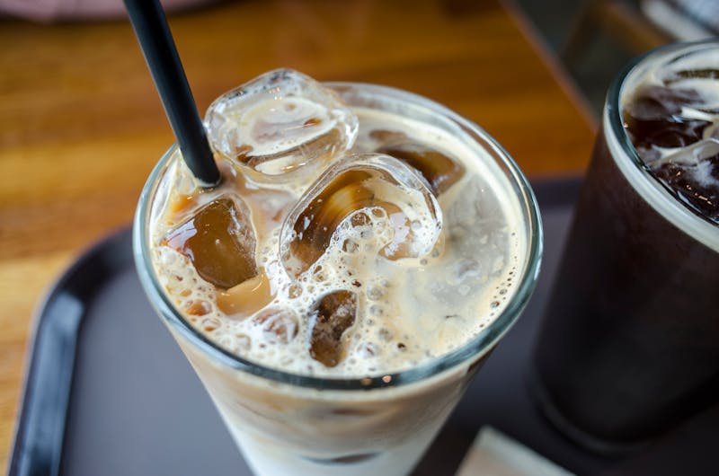 Iced sweet tea drink